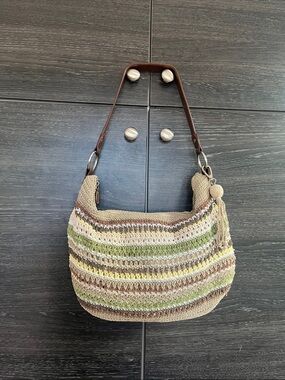 The Sak Crochet Bag & Make Up Bag Set